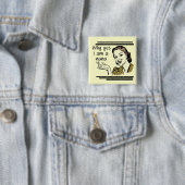 Retro Nanat-shirts und -geschenke Button (Beispiel)