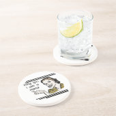 Retro Nanat-shirts und -geschenke Getränkeuntersetzer (Seite)