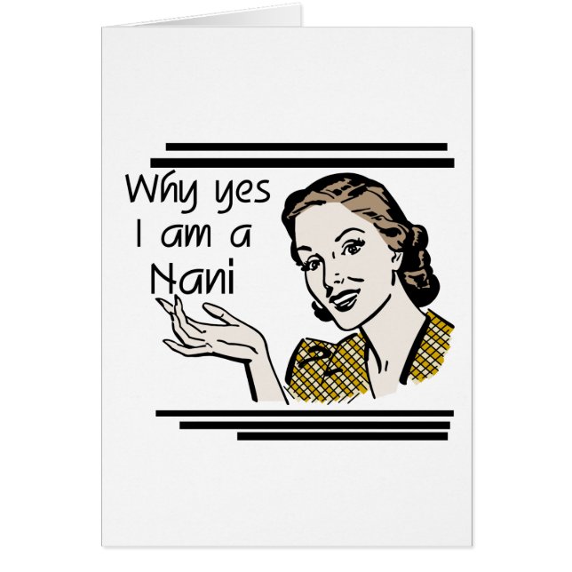 Retro Nani T - Shirts und Geschenke (Vorne)