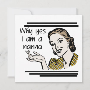Retro Nanna T - Shirt und Geschenke