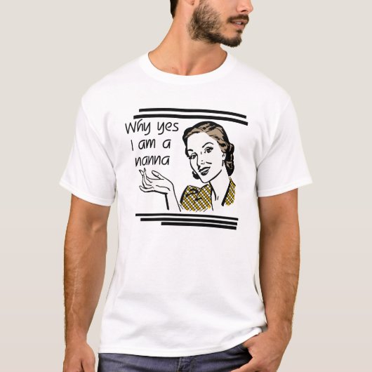 Retro Nanna T - Shirts und Geschenke (Vorderseite)