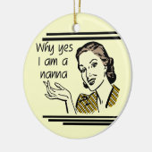 Retro Nanna T - Shirts und Geschenke Keramikornament (Links)