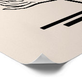 Retro Nanna T-Shirts und Geschenke Poster (Ecke)