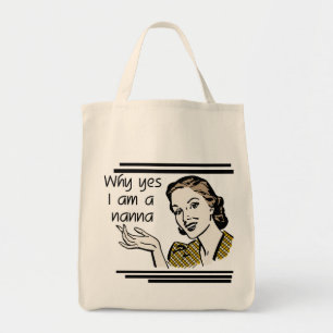 Retro Nanna T - Shirts und Geschenke Tragetasche
