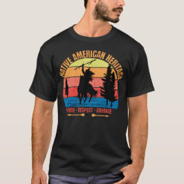 Retro Native American Heritage T-Shirt