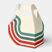 Retro naughty Santa Claus Geschenkschachtel (Rückseite)