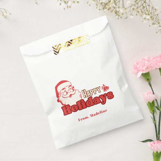 Retro naughty Santa Claus Geschenktütchen (Versiegelt)