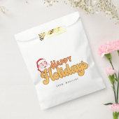 Retro naughty Santa Claus Geschenktütchen (Versiegelt)