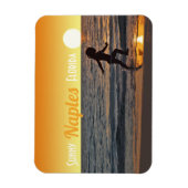 Retro Neapel Florida Magnet (Vertikal)