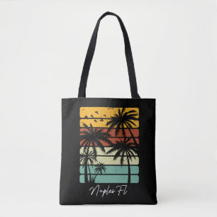 Retro Neapel Florida Vintage 70er 80er Strandstil Tasche