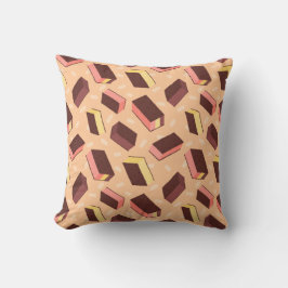 Retro Neapolitan Ice Cream Sandwich Muster Kissen