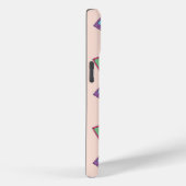 Retro Neon Audio-Kassettenbandmuster Case-Mate iPhone Hülle (Rückseite / Rechts)