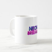 Retro Neon Dreams Star Icon Tasse (Vorderseite Links)