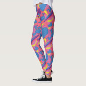 Retro-Neon-Multicolor Leggings (Links)