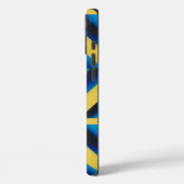 Retro Neon Triangle - Bold 80er Geometric Case-Mate iPhone Hülle (Rückseite / Links)