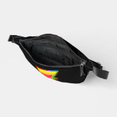 Retro Neon Watermelon Bauchtasche (Offen)
