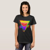 Retro Neon Watermelon T-Shirt (Vorne ganz)