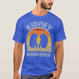 Retro Nephrologie Geschenke für Dialyse Niere T-Shirt