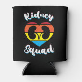 Retro Nephrologie Team Dialysis Nurse Niere Squad Dosenkühler (Vorderseite)