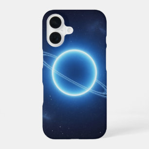 Retro Neptun-Glanz iPhone 16 Hülle