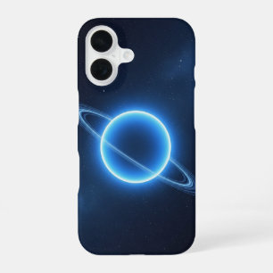 Retro Neptun-Glanz iPhone 16 Hülle