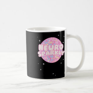 Retro Neurodivergente Neurosparkly Autismus-Spektr Kaffeetasse