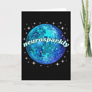 Retro Neurodivergente Neurosparkly Autismus-Spektr Karte