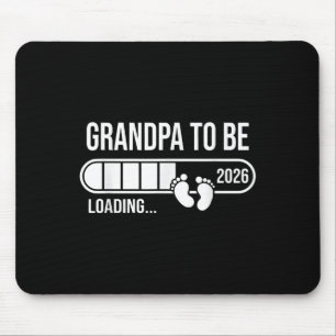 Retro New Dad Est 2026 Vatertag Opa zu 20 Mousepad