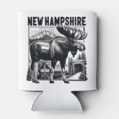 Retro New Hampshire Dosenkühler (Rückseite)