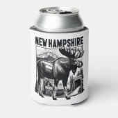 Retro New Hampshire Dosenkühler (Kanne Rückseite)
