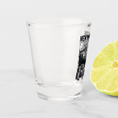 Retro New Hampshire Schnapsglas (Links)