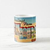 Retro New London Connecticut Tasse (Mittel)
