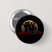Retro New- Orleansjazz Button (Vorne & Hinten)