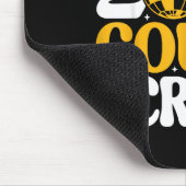 Retro New Year 2026 Cousin Crew New Years Eve Nye Mousepad (Ecke)