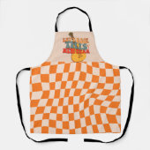 Retro New Year Rock Gitarre Schürze (Vorderseite)