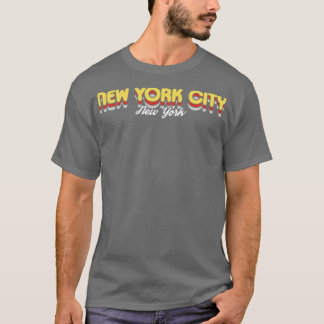Retro New York City New York T-Shirt