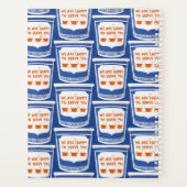 Retro New York Deli Coffee Cup Planner Planer (Rückseite)