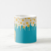 Retro New York Sunshine Kaffeetasse (Mittel)