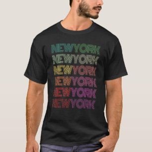 Retro New York Zuhause Roots New York Family Vacat T-Shirt