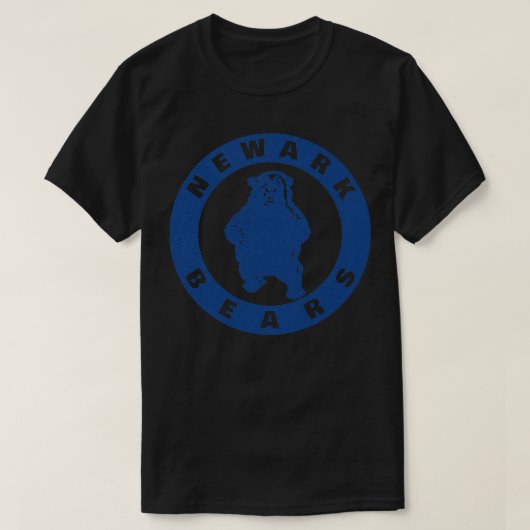Retro Newark Bears Baseball T-Shirt (Design vorne)