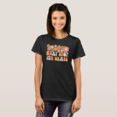 Retro Next Stop 6th Grade Hello School Groovy Back T-Shirt (Vorne ganz)
