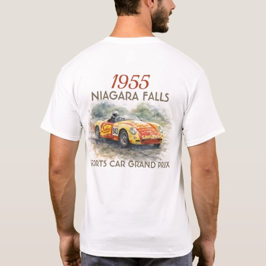 Retro Niagara Falls event shirt (Rückseite)