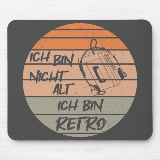 retro nicht alt, kassenttenplayer mousepad (Vorne)