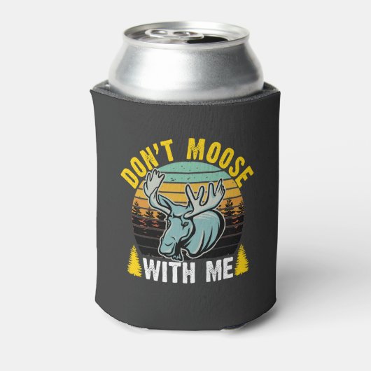 Retro - Nicht mit mir loslassen Dosenkühler (Kanne Rückseite)