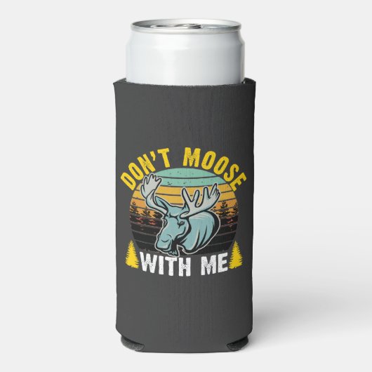 Retro - Nicht mit mir loslassen Selters Dosenkühler (Seltzer Rückseite)