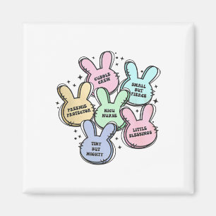 Retro-Nicu-Krankenschwester Ostern Neonatale Inten Magnet