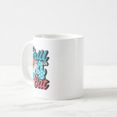 Retro Niedlich 4. Juli Eiscreme Kill 4. Kaffeetasse (Vorderseite Links)