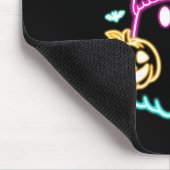 Retro Niedlich Ghost Kaffee Drink Spooky Halloween Mousepad (Ecke)