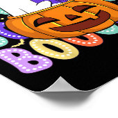 Retro Niedlich Ghost Teacher Halloween Librarian R Poster (Ecke)