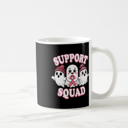 Retro Niedlich Skeleton Hand Boop Dog Funny Hallow Kaffeetasse (Rechts)